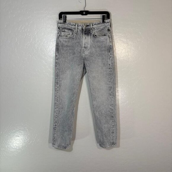 rag & bone Jeans Womens 26 Gray Maya High-Rise Ankle Skinny Acid Wash Denim - Picture 1 of 10